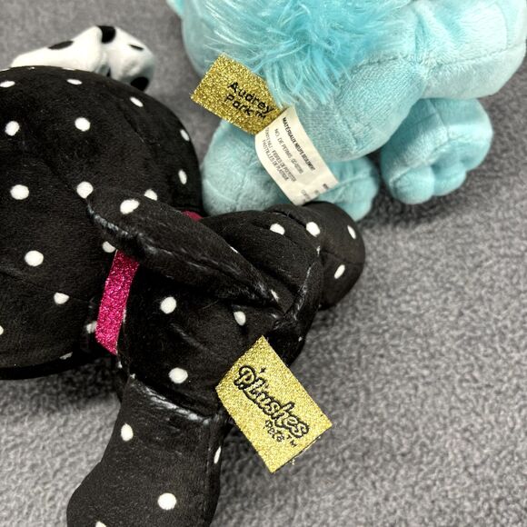 2x Gund P.Lushes Designer Pet Audrey Park Panther Premium 6" Kitty Cat Plush - Picture 11 of 13